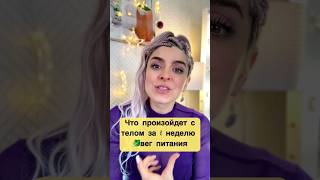 🍀Что произойдет с телом за 1 неделю на растительном питании 🙌