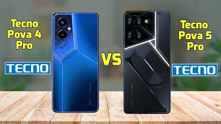 Tecno Pova 4 Pro vs Tecno Pova 5 Pro || Comparison || Specs