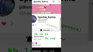 Ab la #Sparkle_Karina va pupicii