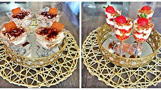 tiramisu fraise et spéculoos / تحلية تبراميسو الإيطالية الشهيرة