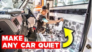 Fixing a LOUD 4X4 | Car Builders Sound Deadening