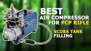 Best Air Compressor for PCP Air Rifle - Best 5 Scuba Tank Filling Air Pump