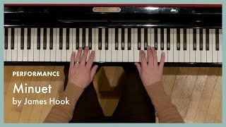 Minuet - Hook (page 34, Literature for the Piano Book 1)