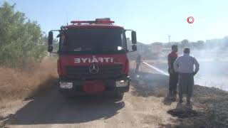 Urfa'da korkutan yangın: Çocukların ateşle oyunu kötü bitti