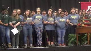 'Faith on Fire', a new song performed by The Lutherlyn Singers and Agape Voices