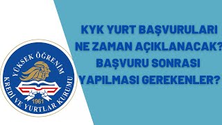 KYK YURT BAŞVURU SONUÇLARI NE ZAMAN AÇIKLANACAK ? #kyk #eğitim #üniversite