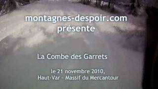 Combe des Garrets, 21 nov 2010