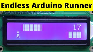 Arduino Game  - How to make Arduino Endless Runner on LCD Game