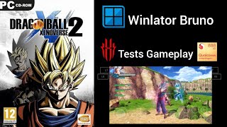 Winlator Bruno emulator gameplay Dragon Ball XenoVerse 2 tests Red Magic 6 Pro sd888