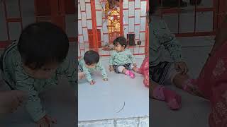 Tweens enjoying #tween #child #baby #dhyanam #fun #comedy  #cute #play #exercise #ytshorts