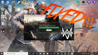 How to fix Watchdogs 2 launching error 100% working  ||watchdogs 2|| stopped  Easy steps.