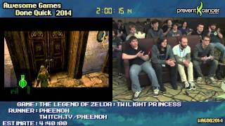 Legend of Zelda: Twilight Princess :: SPEED RUN (4:28:17) (All Dungeons) [GCN] by Pheenoh #AGDQ 2014