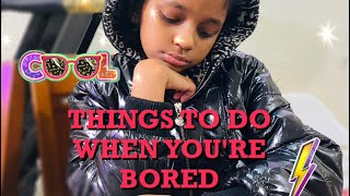 3 Things to do when you're bored| Quarantine hacks | Fun with Najwa