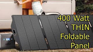 BigBlue Solarpowa 400 Watt Foldable Portable Solar Panel Unboxing and Review #wisebuyreviews