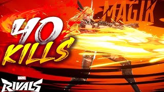 40 Kill Challenge with Magik!! (Marvel Rivals)