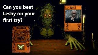 Can You Beat LESHY on Your FIRST TRY? | Inscryption