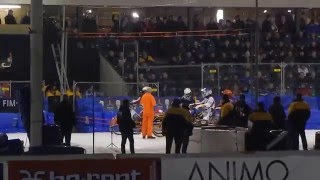 Eisspeedway-WM Grand Prix Assen/NL 12.03.2016 Video Nr. 4