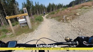 Llandegla - Snowdon view & Parallel Universe Black Run