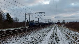 | ET22-1025 PKP Cargo z węglarkami | Rogów | 22.01.2022 |