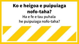 What is self-isolation? - Explained in Vagahau Niue.