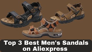 Top 3 Best Men's Sandals on Aliexpress 2023