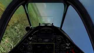 DCS - P-51D - Start up, taxi, and take off practice w/ live commentary