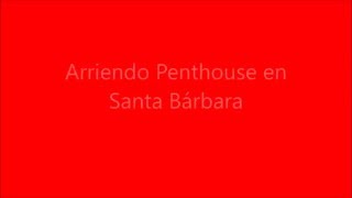 1325118 Arriendo Penthouse Santa Bárbara