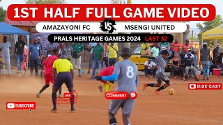 AMAZAYONI FC 🆚 MSENGI UNITED | PRALS HERITAGE GAMES | KASI DISKI TO THE WORLD | DISKCAST | MZANSI