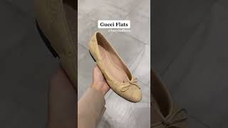 LUXURY MUST HAVES: GUCCI FLATS