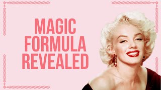 What is Marilyn Monroe's secret for looking pretty and polished? ♥️