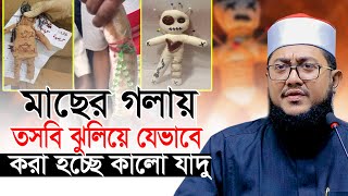 মাছের গলায় তসবি ঝুলিয়ে কালো জাদু সাদিকুর রহমান আজহারী Sadikur Rahman Azhari New Bangla Waz 2024