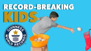 KIDS breaking world records! | Episode 4