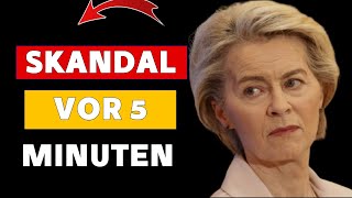 Ursula von der Leyen kündigte ihren Rücktritt vor einer wichtigen Debatte im Eu Parlament an!