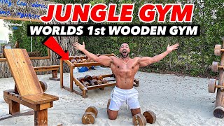 Worlds 1st Gym Made By Wood (लकड़ी)