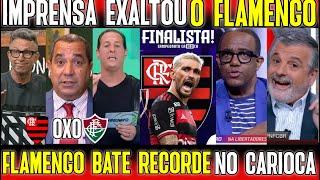 IMPRENSA BRASILEIRA REPERCUTE CLASSIFICAÇÃO DO FLAMENGO PARA FINAL | FLAMENGO 0X0 FLUMINENSE