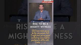 Rise to be a mighty witness | Dr.Paul Dhinakaran | Monthly Blessing