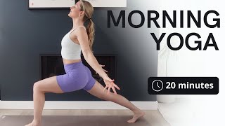 20 Minute Full Body Yoga Flow | Stretch & Strengthen | Daily Yoga Routine | MIKMILL