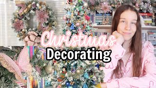 Christmas Decorate With Me 2022 | Pink & Gold Theme