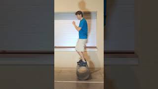 Juggling on a Giant Tube