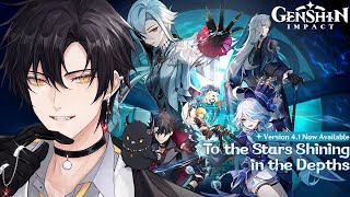 【GENSHIN IMPACT】V 4.1 Archon Quest Part 1 & Pull Neuvillette【Leo 레오 Hyeong】| VTuber EN