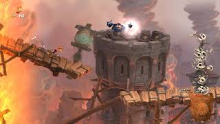 Rayman Legends, Problemas diminutos, Castillo roquero