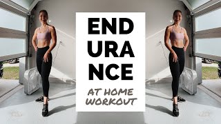 No Equipment Endurance Workout *follow along*