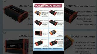 Pure sine wave solar inverter power inverters for solar panels system and solar home system