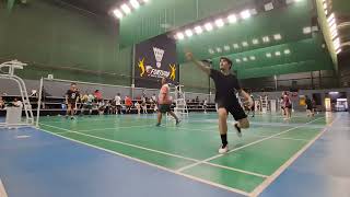 FRANCIS SHEBI Takes on MONCHING LEE in EPIC Badminton Showdown!