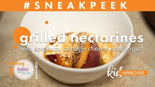 Grilled Nectarines with Sorghum, Cottage Cheese and Yogurt | Chef Jose Garces | Sneak Peek