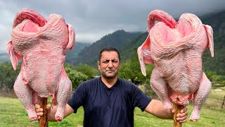 Cooking Incredible Dishes from Huge Fatty Turkeys! Recipe for the Meat Lover by Chef Tavakkul