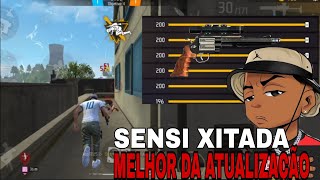 SENSI PARA NOVA ATUALIZAÇÃO!!🥶👑 A MELHOR SENSIBILIDADE PARA SUBIR CAPA No FREE FIRE ATUALIZADA