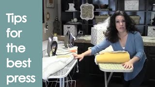 Ironing Tips, Tricks and Guidelines (how to) - Renee Romeo