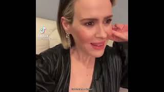 Tiktok: Sarah Paulson e seus dramas ll Sarah Paulson and her dramas