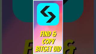 How to find & copy your Bitget UID? #shorts #bitget